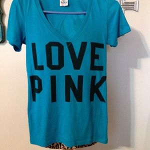 PINK Victoria's Secret tee.